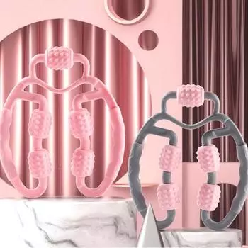 Антицеллюлитный массажер-кольцо для ног Массажер для тела Расслабляющий ролик для мышц Тренажерный зал Спорт