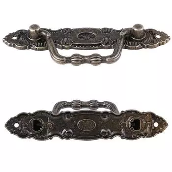 Античная бронзовая дверь ящика сплава цинка ручки мебели для ящика дрессера