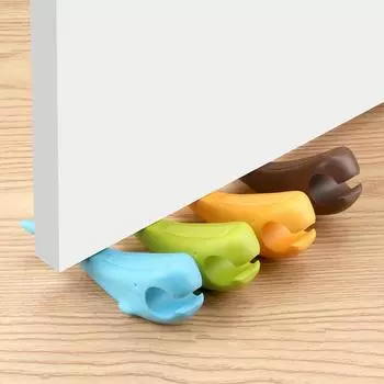 Anticollision Baby Anti-pinch Holder Safety Wedge Doorstop Protector Door Stopper Baby Care жёлтый