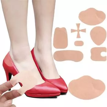 Антифрикционная лента для ног, противоизносная наклейка, педикюрные инструменты, повязка на глаз курицы, высокие каблуки телесный
