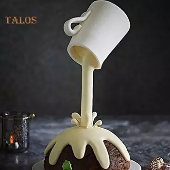 Антигравитационный эффект рамка держатель стойка для показа торта свадьба день рождения вечеринка серебряный