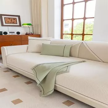 Антигрязное полотенце для дивана, грязный коврик для спинки дивана, нескользящая подушка для дивана из шенилла 70x70cm 1pc