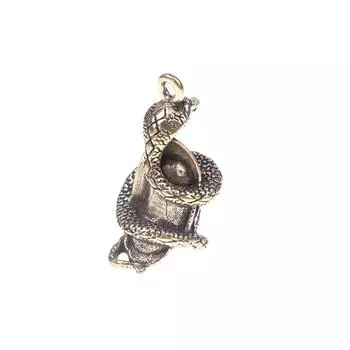 Антикварная бронзовая статуэтка кобры, удава, змеи, миниатюрные фигурки, медные зодиакальные животные, украшения для стола, украшения, поделки, подвеска