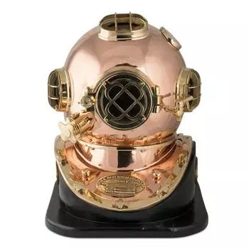 Декоративный водолазный шлем Sea Diver с подставкой для стола Морская реплика Деревенский домашний декор Подарки