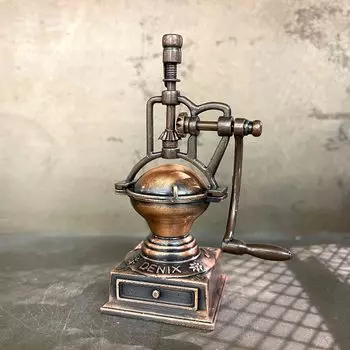 Антикварная точилка Akizuki Boeki для жарки кофе Ш4 x Г7 x В10 см 393