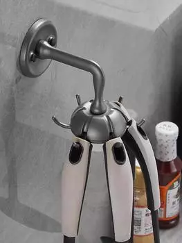 Антикварные крючки Aulminium настенные серые вешалки для полотенец складные аксессуары для ванной комнаты, кухонные крючки аксессуары для ванной комнаты Новое поступление