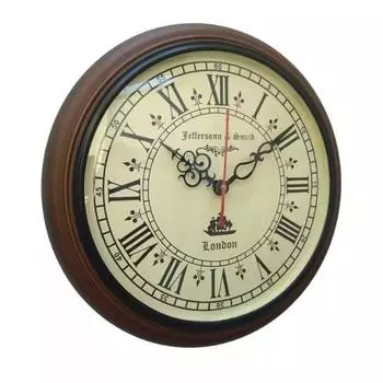 Антикварные настенные часы ручной работы деревянные настенные часы декор для дома/офиса гостиная