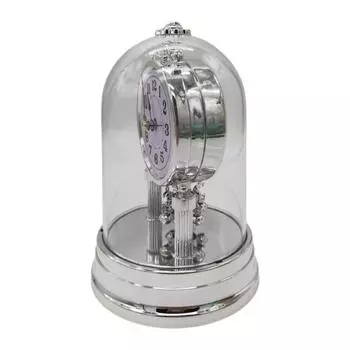 Антикварные пластиковые тихие настольные часы европейские ретро спальня настольные часы каминные часы фермерские часы украшения для дома серебряный