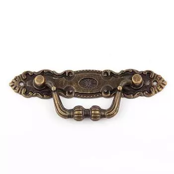 Антикварные ручки для ящиков, дверцы шкафа, деревянные ручки для ящиков, ручки для ящиков, ручки для ящиков, ручки для ящиков Y1W7 Antique bronze-One-size