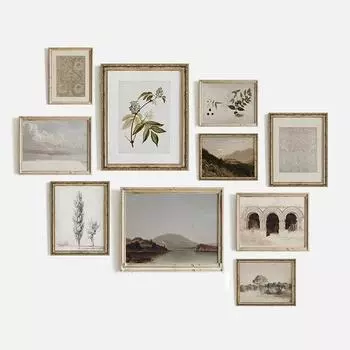 Антикварный ботанический настенный художественный нейтральный деревенский кухонный постер и принты, винтажный масляный натюрморт, холст, картина для гостиной, дома 21x30cm No Frame