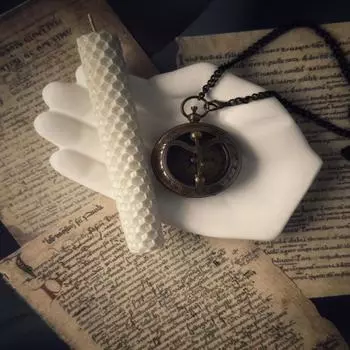 Антикварный дизайн, солнечные часы, карманный компас с цепочкой – 6,35 см как