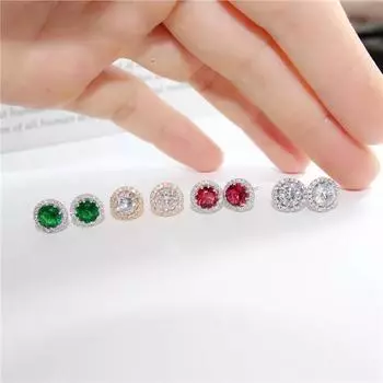 Антинг-Антинг Руби Алами с Перникаханом Ванитой S925 Перак Мурни Перхиасан Багус Булат Хиджау/Мера Берлиан Мева Антинг-Антинг Ванита Бринкос Merah