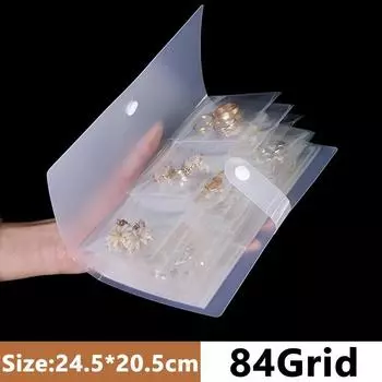 Антиоксидантные альбомы для хранения ювелирных изделий, прозрачная сетка, настольный органайзер, держатель для ожерелий, браслетов, колец, коробки для хранения ювелирных изделий