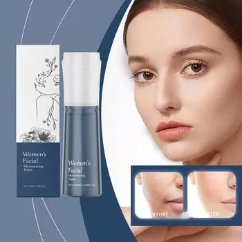 Антиоксидантный тоник для лица против старения, укрепляет кожу, питает и увлажняет ее, придавая ей сияние молодости, 100 мл One size синий