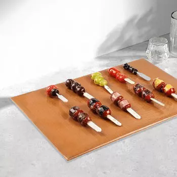 Антипригарная доска для засахаренных ястребинок, коврик для выпечки, легко моется, универсальный, для раскатывания теста, домашняя страница Single Side