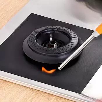 Антипригарная газовая плита масляная прокладка термостойкая смазка многоразовая защитная накладка для газовой плиты кухонные принадлежности