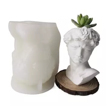 Антипригарная скульптура, держатель для ручек, силиконовая форма для цветочного горшка, инструмент для украшения своими руками, форма для суккулентов