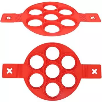 Антипригарные формы для блинов, силиконовые формы для жареных яиц, многоразовые формы для блинов, формы для яиц и омлета, кухонные принадлежности для приготовления пищи