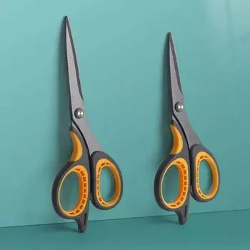 Антипригарные ножницы для дома из нержавеющей стали Портновские ножницы Офисные ножницы Художественное ремесло жёлтый/чёрный