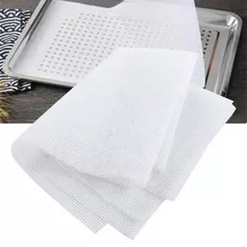 Антипригарные силиконовые коврики для дегидратора для фруктов, инструменты для выпечки, силиконовая накладка для пароварки, сетка для выпечки димсам 40*40cm