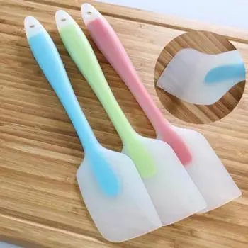 Антипригарные силиконовые лопатки для выпечки скребок для смешивания муки случайный цвет J19 ARI