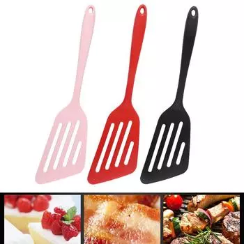 Антипригарные жареные кухонные принадлежности Лопатка для блинов и барбекю Лопатка с прорезями Лопатка для рыбы Лопатка для готовки чёрный