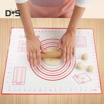 Антипригарный коврик для замешивания теста Dayuansheng, коврик для выпечки с весами, формы для выпечки 29x26cm