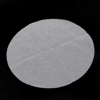 Антипригарный круглый сетчатый коврик для пароварки, утолщенный многоразовый силиконовый дегидратор, кухонные принадлежности для выпечки, коврик для пароварки 14cm белый