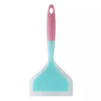 Антипригарный силиконовый шпатель для готовки, кухонный скребок для выпечки тортов, домашняя кухонная утварь красный