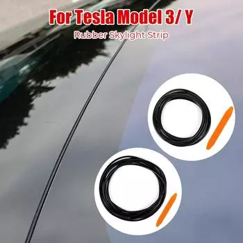 Антипылезащитный водонепроницаемый автомобиль, модифицирующие аксессуары, ветрозащита, шумоподавление для Tesla Model 3 Model Y, резиновая полоса просвета, шумоизолятор Model 3
