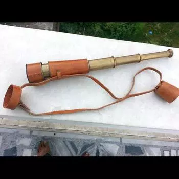 Старинный декоративный телескоп Spyglass Handheld Telescope для приключений Monocular 18