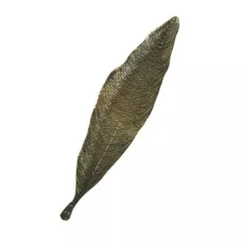 Antique Incense Holder Zinc Zinc Zinc Alloy Vertical Incense Rack Portable Leaf Incense Tray Gift