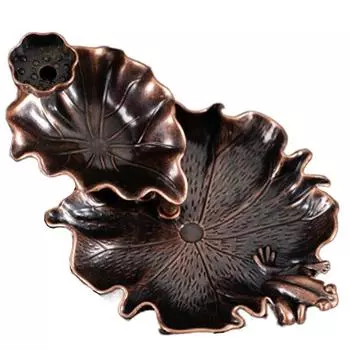 Antique Incense Insertion Zinc Zinc Alloy Fragrance Holder Craft Incense Burner Sandalwood медный