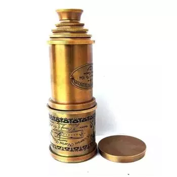 Антикварный морской телескоп морской латунный пиратский винтажный стильный телескоп