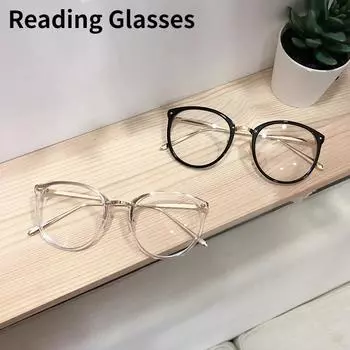 Антирадиационные женские оптические очки, антисиние большие круглые оправы для очков, прозрачные металлические очки CN