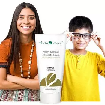 Антисептический крем с куркумой Ним