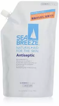 Антисептический лечебный лосьон для всего тела Sea Breeze, сменная упаковка 700 мл x 4 шт. [Оптовая закупка]