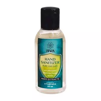 Антисептик для рук (60 мл), Hand Sanitizer, Jiva 3.25