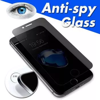 Антишпионская защита экрана для iPhone 11 Samsung A10 A50 A30 закаленное стекло конфиденциальности для Huawei Honor 8X 7A 7C Xiaomi Redmi Go Huawei Honor 10i чёрный