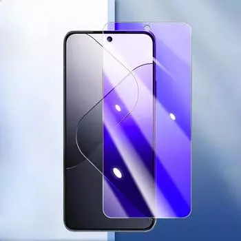 Антисинее закаленное стекло для Xiaomi 14, защитная пленка для экрана для Xiaomi14 Xiao Mi 14 XIAOMI14, защитная передняя пленка для глаз xiaomi 14 синий