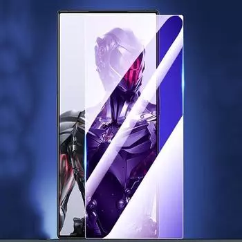 Антисинее закаленное стекло для ZTE Nubia Red Magic 8 Pro Plus Защитная пленка для экрана Red Magic 8Pro 8pro + Защитная передняя пленка Red Magic 8Pro Plus синий