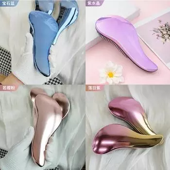 Антистатическая массажная щетка для волос Tangles Detangle Душевая массажная щетка для волос Расческа Инструмент для укладки волос Волшебная ручка Расческа