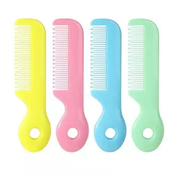 Антистатическая парикмахерская детская расческа для девочек, расческа на воздушной подушке, пластиковая массажная расческа