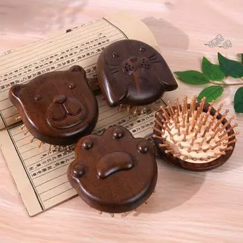 Антистатическая воздушная расческа для волос ручной работы, мини-расческа для волос, массажная расческа, щетка для отдыха style 1