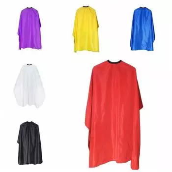 Антистатический водонепроницаемый парикмахерский фартук салонный парикмахерский халат накидка накидка для стрижки волос детский/взрослый красный