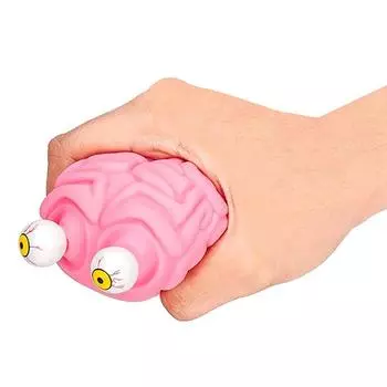 Антистрессовая игрушка-фиджет Flippy Brain Squishy Eye Shoeing Squeeze Fidget Toy Cool Stuff Kids Adhb Autism Anxis Relief Toys для детей и взрослых
