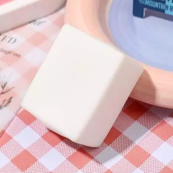 Антистрессовая игрушка-тофу для сдавливания, растягивающаяся игрушка для снятия стресса для офисных работников белый