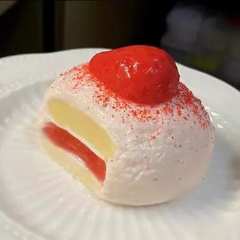 Антистрессовая мягкая Tpr медленно отскакивающая игрушка-лапка для кошек, игрушка для снятия стресса, сжимающая игрушка в виде торта в виде кролика в форме сердца, милая игрушка для снятия стресса