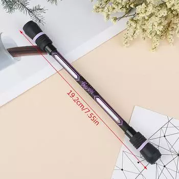 Антистрессовая вращающаяся ручка, пластиковая ручка-спиннер, средство для снятия стресса, противоскользящая игрушка от стресса чёрный