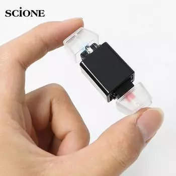 Антистрессовые игрушки, клавиатура напальчника, карманная клавиатура, механическая клавиатура, снимающая стресс, игрушки на палец, двухстороннее касание чёрный